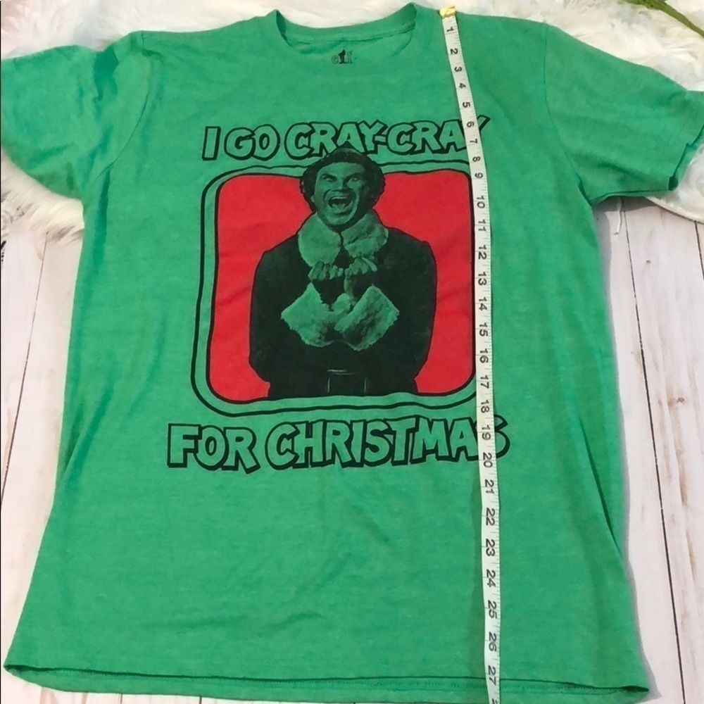 Elf Christmas t-shirt size M. EUC - Picture 4 of 6